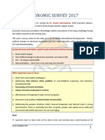 GIST OF ECONOMIC SURVEY 2017 - IAS BABA.pdf