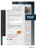 Membuat Web Versi Mobile PDF