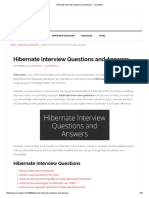 Hibernate Interview Questions and Answers