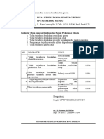 9.3.1 Indikator Mutu Dan Sasaran Keselamatan Pasien Dinas Kesehatan Kabupaten Cirebon Upt Puskesmas Mundu