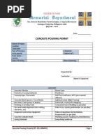 Concrete Pouring Permit - CPP-MD-MF - RW