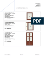 Tamplarie PVC