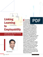 Linking Learning to Employability