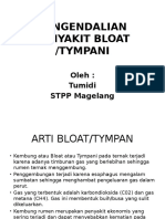 Pengendalian Penyakit Bloat