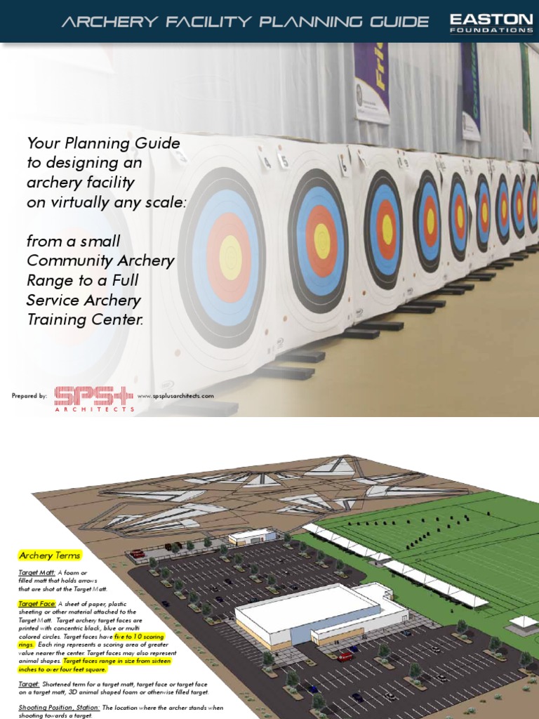 Archery Facility Planning Guide Archery Marksmanship Free 30day