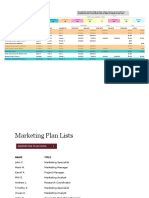 Marketing Project Plan1
