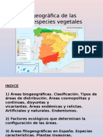 TEMA 2. Ubicación Geográfica de Las Diferentes Especies Vegetales
