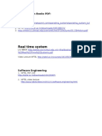 Real Time System: Operating System Books PDF