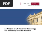 Download Library House 2007 - An Analysis of UK University Technology and Knowledge Transfer Activities by Synalytic SN34051008 doc pdf