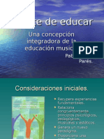 El Arte de Educar Presentación