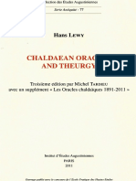 Hans Lewy - Chaldaean Oracles and Theurgy OCR PDF