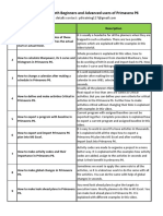 Course Outline For Both Beginners & Advanced Users of Primavera P6 PDF