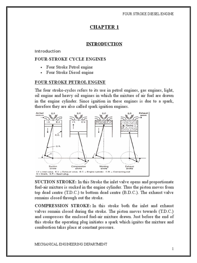 4 Stroke Petrol Engine Pdf 4 Stroke Engine