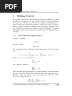 Optimal Control Dynamic Programming