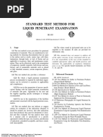 Asme Sec V B Se 165 Examen Con Liquidos Penetrantes PDF