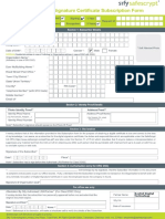 KDT DSC Form