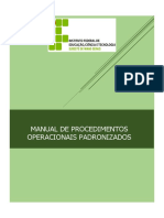 Manual de Procedimentos Operacionais