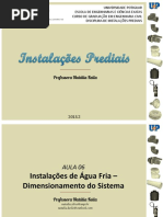 IP - AULA 06 - Instalações de Água Fria
