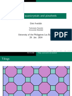Tilings, Quasicrystals and Pinwheels - Dirk Frettloh