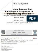 Correlating Surgical and Pathological Diagnoses in Pediatric Appendicitis