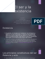 El Ser y La Existencia