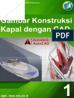 Kelas 11 SMK Gambar Konstruksi Kapal Dengan CAD 1 PDF