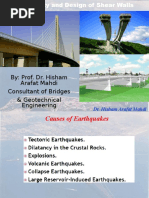 Seismicity and Design of Shear Walls