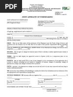 02 D Joint Affidavit Undertaking