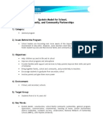 Epstein Model For School, Family, and Community Partnerships