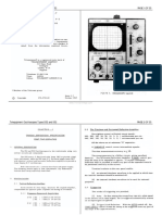 Telequipment Oscilloscopes Types D52 and S52 Page 1 of 35