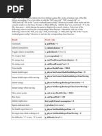 Crysis Warhead Cheat Code