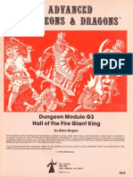 TSR 9018 - G3 - Hall of The Fire Giant King PDF