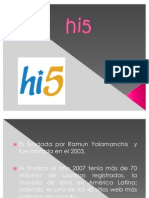 Exposicion de Hi5