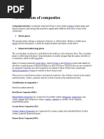 Classification of Composites