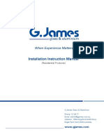 G.james Installation Instructions