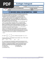 2ª Lista de Revisão Geral Enem 2017