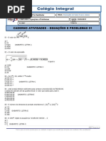 EQUAÇÕES E PROBLEMAS 01.doc
