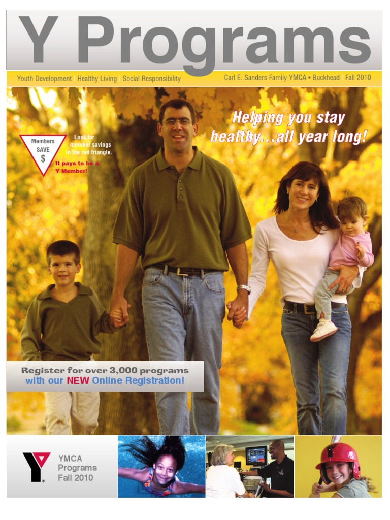 Carl E. Sanders Family YMCA at Buckhead Fall Program Guide PDF Strength Training Personal