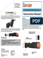 Skate Sharpener Instruction Manual