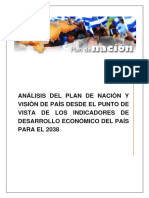 Análisis Plan de Nación y Visión de País 2038 HN