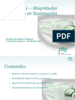 Módulo 1.1 Magnitudes Utilizadas en Iluminación