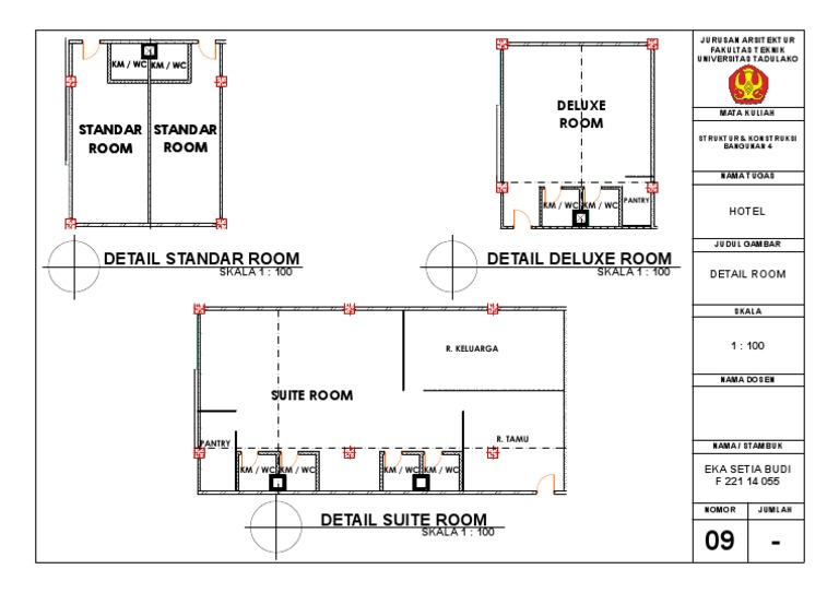 Standard Room Detail Design | PDF