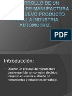 Desarrollo de Un Proceso de Manufactura de Un DIPLOMADO