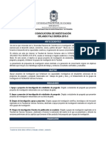 Convocatoria de Investigacin Orlando Fals Borda 2015-II 14-10-15-APB