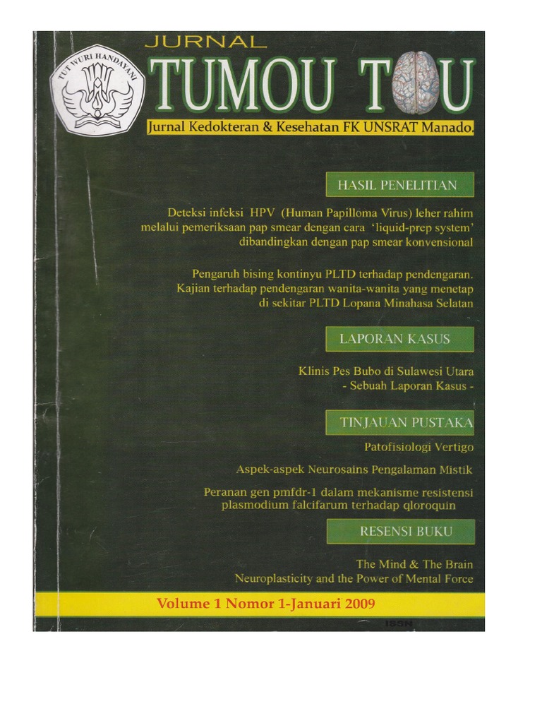 Jurnal Tumou Tou PDF | PDF