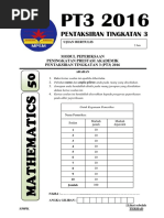 Matematik TPT3 2016 MPSM Kedah Soalan