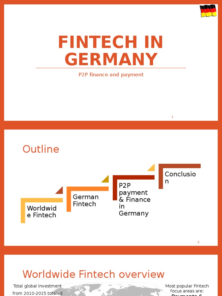 Fintech In Germany 1 Financial Technology Finance Money Management