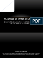 Practices of Water Chlorination