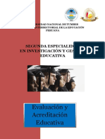 Evaluacion y Acreditacion Educucativa