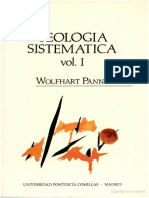 Wolfhart Pannenberg - Teologia Sistemática - Volume 1